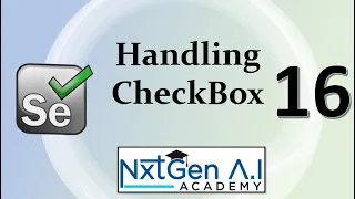Selenium Tutorials for Beginners 16 How to Handle Checkbox