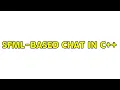 SFML-based chat in C