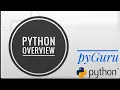 pyBasics 01 python overview pyGuru