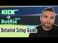 Ultimate BotRix Setup Guide for Kick Master Alerts Widgets Advanced Bot Command Systems