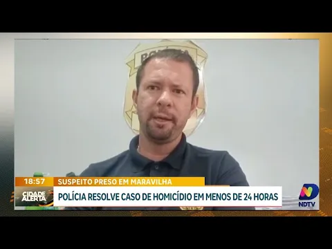 Polícia Civil em Pinhalzinho resolve caso de homicídio em menos de 24 horas