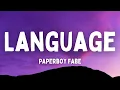 Download Lagu Paperboy Fabe - Taal (tekst)