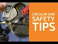 Circular Saw Safety Common Mistakes Using Circular Saw Working Safely With Power Tools