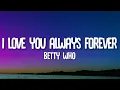Download Lagu Betty Who - I Love You Always Forever (Lyrics)