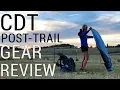 CDT Gear Review Post-Trail