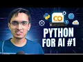 Python for AI Full Course 2026 Setup Variables