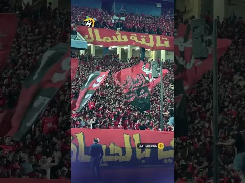 احتفالات جماهير الأهلي بعد تسجيل محمد هاني الهدف الأول في مرمى الزمالك 🦅⚽#في_القمة