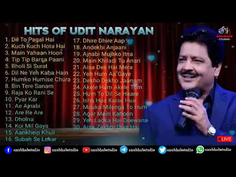 Download MP3 Best Of Udit Narayan, Alka Yagnik, Kumar Sanu 90's Evergreen Songs Jukebox #Bollywood #evergreenhits