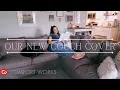 New Couch Cover Comfort Works Slipcover Review Replacing an Ikea Couch Cover