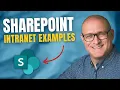 SharePoint Intranet Examples