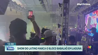 Bloco Babalaô reúne multidão no porto de Laguna