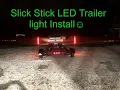 Majek Red Fish Line 18 Rebuild Installing The Slick Sticks LED Trailer Lights