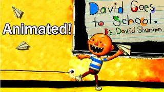 David Goes To School Animated Children S Books 