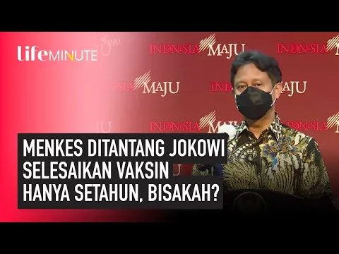 Jawaban Kemenkes Usai Ditantang Jokowi Selesaikan Vaksinasi Dalam Waktu 1 Tahun | lifestyleOne