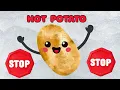 Hot Potato Game for Kids | Fun Classroom Activity & Funny Potato Pictures | Music Starts and Stops
