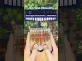 Wet Hands c418 - Minecraft on the kalimba easy tutorial