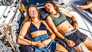 Our Little Family Drifting At Sea 💕⛵️( Expedition Drenched S1 Ep. 3)