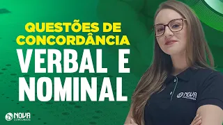 Questões comentadas de CONCORDÂNCIA VERBAL E NOMINAL para QUALQUER CONCURSO