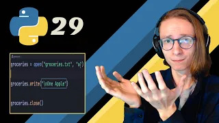 Python Basics - Reading Writing Editing Files