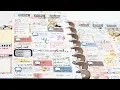 Plan With Me Glam Planner Bee themed kit