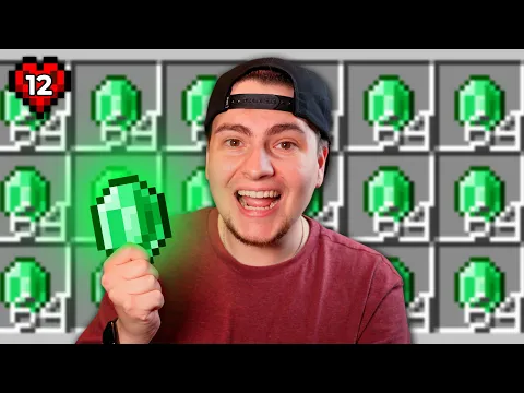 Video Thumbnail: Näin minusta tulee RIKAS Minecraft Hardcoressa (#12)