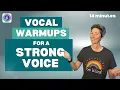 Vocal Warmups and Exercises for a STRONG VOICE | Exercises for a strong singing voice