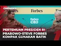 Lagu Prabowo Dapat Ucapan Ultah dari Steve Forbes | OneNews Update