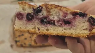 Очень вкусный пирог со смородиной - простой рецепт к чаю, который всегда получается!