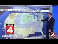 8-14 day temperature outlook for Michigan