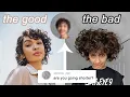 The truth about short curly hair and new pixie cut