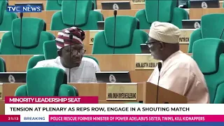 reps engage in shouting match over minority leadership seat