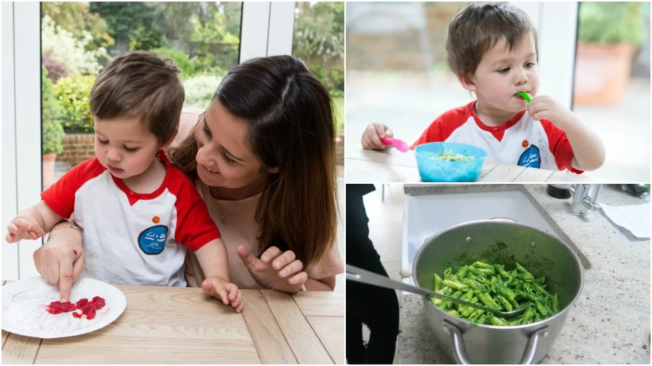 Top Tips For Fussy Eaters   3 Minute Spinach Pasta Sauce   Organix & Lucy Thomas