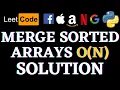 Merge Sorted Array LeetCode Python Solution Python