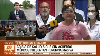 Fuerte mensaje ante la crisis de salud que sigue sin acuerdo