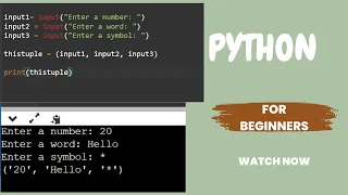 Tuple in Python Exercises