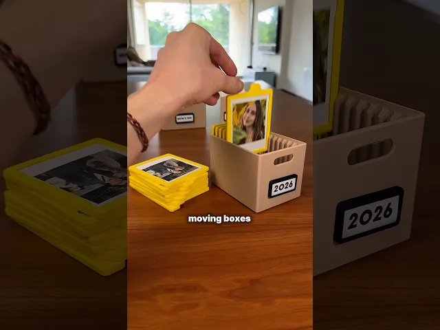 PIC ARCHIVE | ICONIC MOVING BOX PHOTO STORAGE video thumbnail