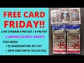 LIVE - FREE CARD FRIDAY