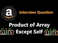 Product of Array Except Self - Leetcode 238