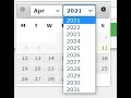 How to show Year Dropdown jQuery UI Datepicker jQuery