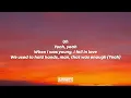 benny blanco - Eastside (Lyrics) (ft. Halsey & Khalid)