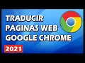 How to translate web pages in Google Chrome 2021 Spanish English