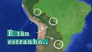As Fronteiras mais bizarras da América do Sul