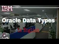 Oracle Data Type in English class 7