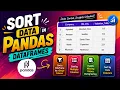 Sort Data in Pandas DataFrames Complete Tutorial
