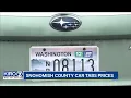 Parts of Snohomish County could see increased tab fees