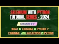 7 What is Variable in Python and How to Create Variables Variables and Data Types in Python