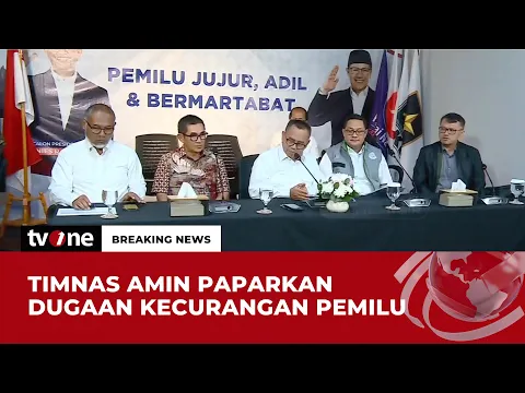 Tim Hukum Nasional AMIN Sampaikan Bukti dan Jenis Kecurangan Pemilu