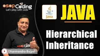 Hierarchical Inheritance in Java Java Inheritance Java For Beginners Java