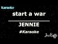 Download Lagu JENNIE - start a war (Karaoke)