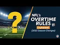 NFL s New Overtime Rules Explained 2025 Season Changes
